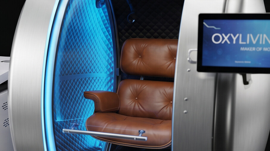 Inside an OxyLivingUSA chamber